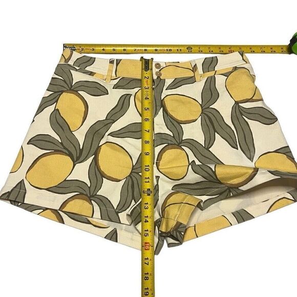 Rebecca Taylor Lemon Print Shorts - Picture 6 of 11